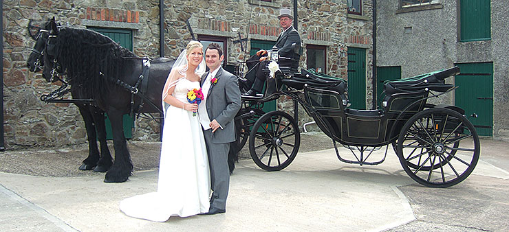 Glenanne Carriage Hire Wedding Carriage